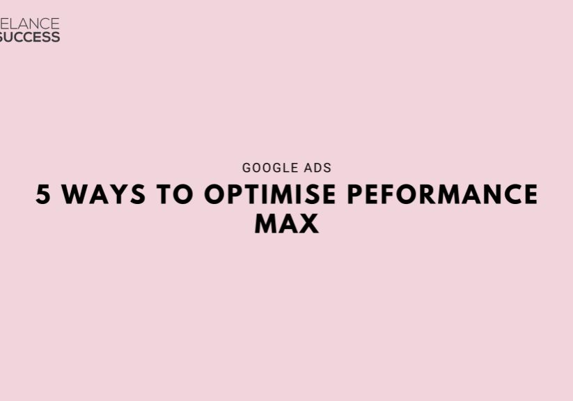 Performance Max Google