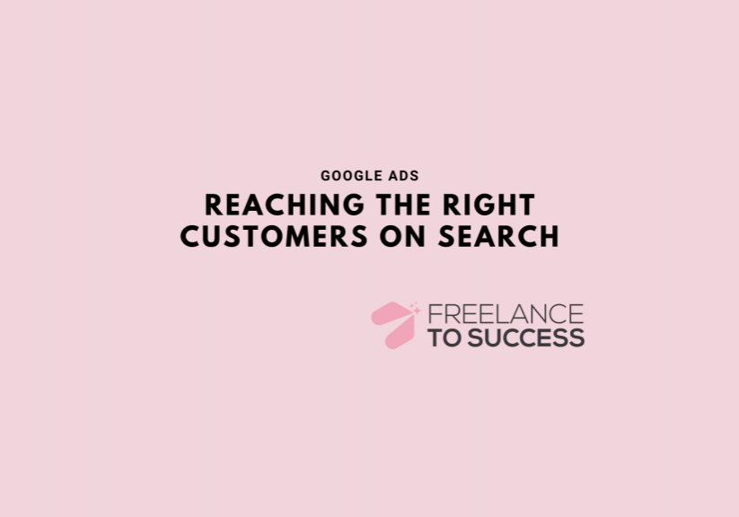 Reaching the right customers on Search (1)